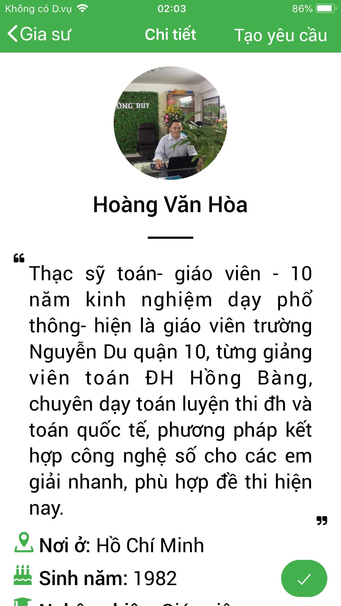 dạy kèm toán